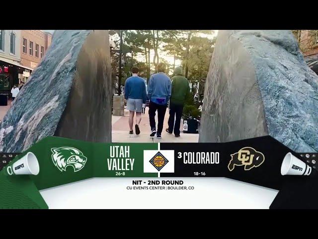 NCAAM 2023 NIT Second Round - Utah Valley vs Colorado