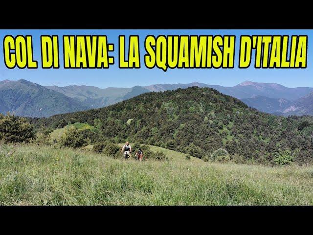 Col di Nava: la Squamish d'Italia