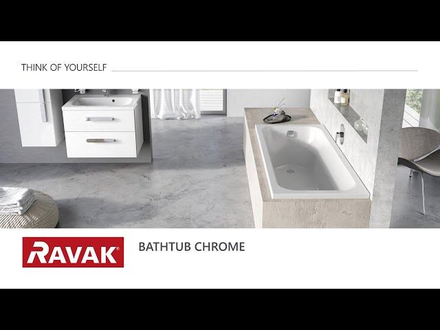 RAVAK installation instructions - Chrome rectangular bathtub