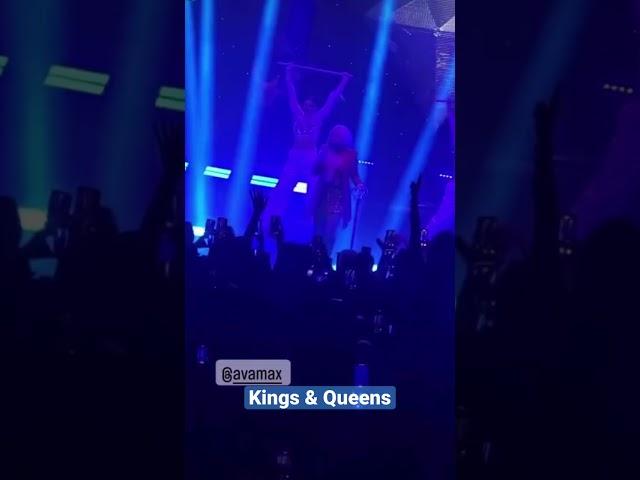 Ava Max sings “Kings & Queens” live in London #avamax #london