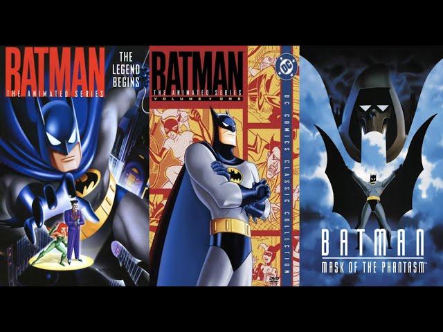 Batman The Animated Series VHS & DVD Promos (plus Mask of the Phantasm, Subzero and Batwoman films)