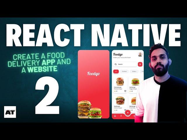 Food delivery system (App and WEB) A-Z using React native and Next JS - Part 2 (Sinhala Lang)