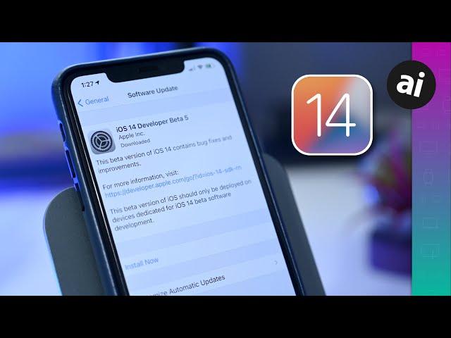 Everything NEW in iOS 14 Beta 5! Widgets, Privacy, AirPods Bug, & More!