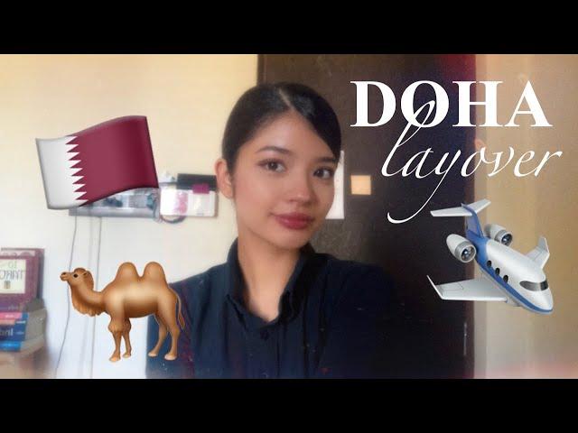 Doha Layover Vlog || Life of a flight attendant