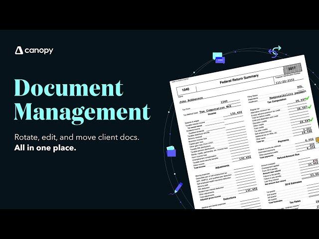 Document Management Software with Canopy