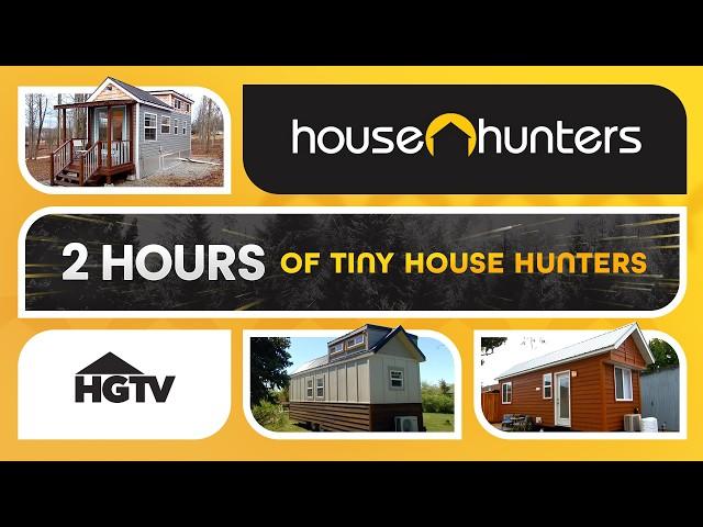 2 Hours of Tiny Home Living: House Hunters Goes Tiny: - Full Episode Recap Marathon | HGTV