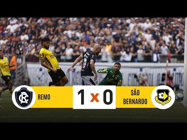 REMO 1 x 0 SÃO BERNARDO | Melhores Momentos | SÉRIE C 2024