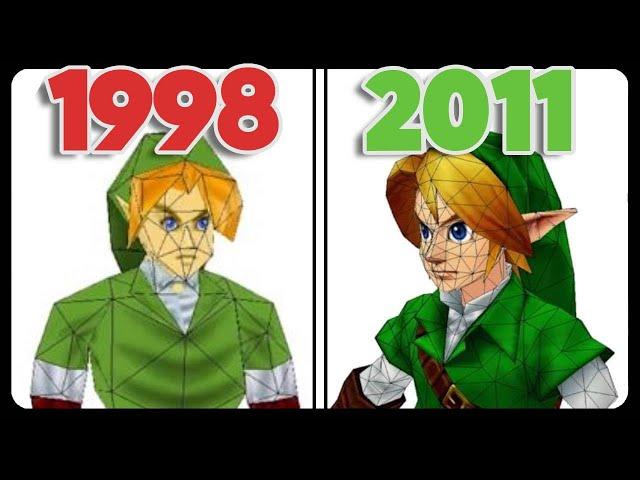 Whats the difference? Legend of Zelda Ocarina of Time N64 vs 3DS