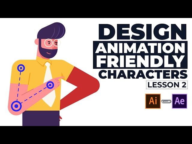 Design characters for Animation | 2D Corporate Explainer Animation Course Lesson 2