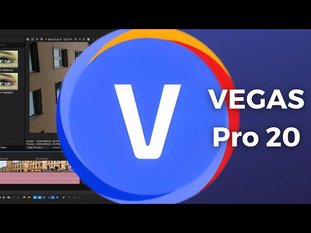 Как монтировать видео? Обзор основных функций VEGAS Pro 20 за 6 минут