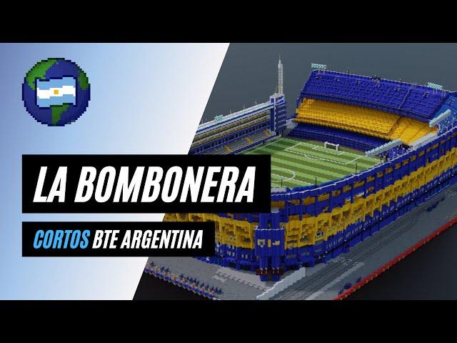 Hicimos la Bombonera en Minecraft - Cortos BTE Argentina