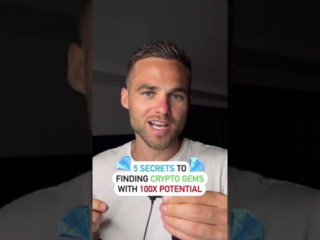 Here’s How To Find 100X Cryptocurrency Gems! #shorts