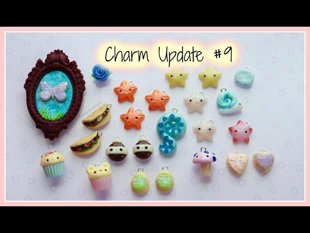 Charm Update #9 ~ Bunny, Cupcakes, Stars and more! | Kawaii Polymer Clay