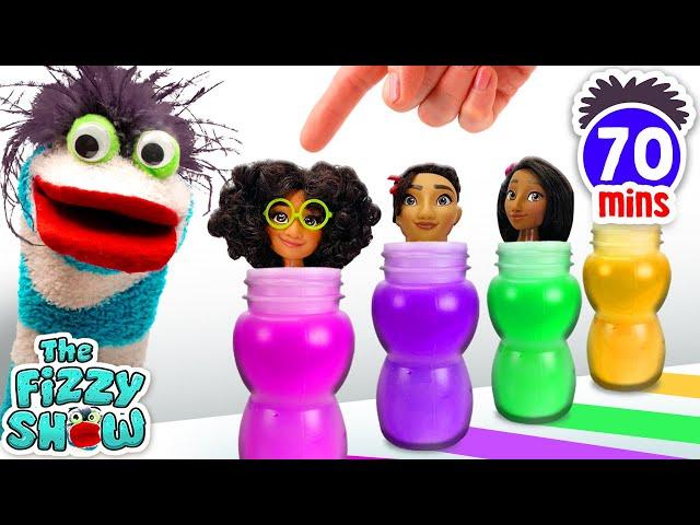 Fizzy & Phoebe's Slimey Adventures With Paw Patrol, Dinosaurs, Encanto & More!| Compilation For Kids