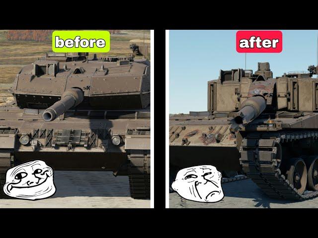 How to reset leopard 2A6 to factory settings