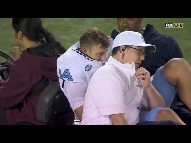 Max Johnson goes down with a scary knee injury vs Minnesota College Football Week 1 2024