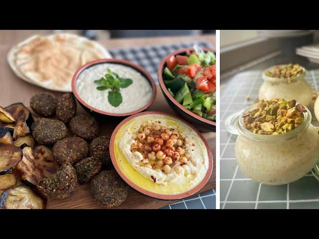 Brunch d’inspiration Libanaise: Falafel, salades libanaise, riz au lait