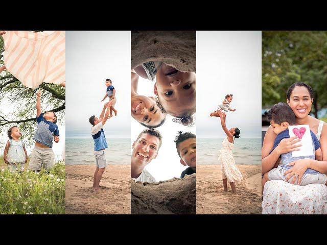 4 FAMILY PHOTOSHOOT IDEAS  & POSES -TAKE AMAZING PHOTOS Outside-(EASY Portrait PHOTOGRAPHY TIPS)