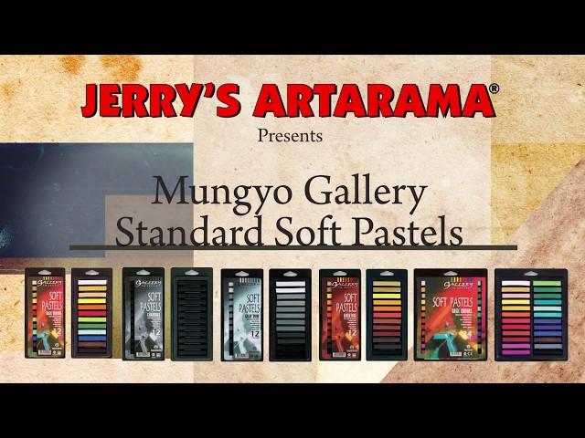 Mungyo Gallery Standard Soft Pastels - Product Demo