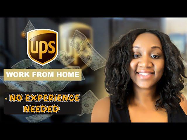 GET PAID TO EMAIL..PART TIME, NO PHONES... UPS REMOTE JOB OPPORTUNITY!