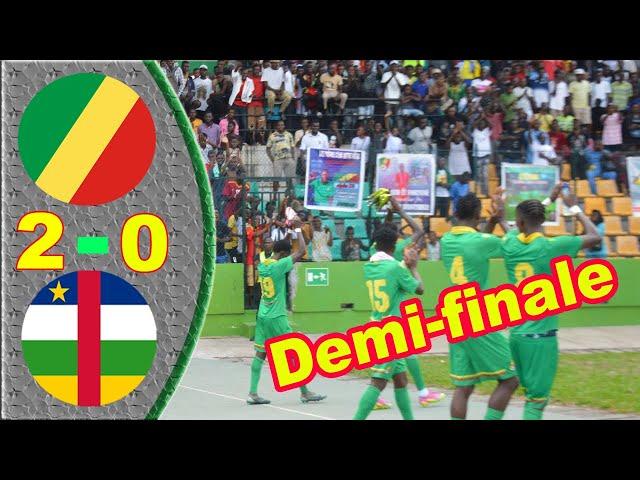 Congo  RCA République centrafricaine 2 - 0 Résumé de la rencontre - UNIFFAC TOURNOI ZONAL U20  2025