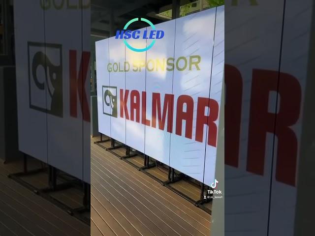 LED Poster Screen #hscled #hscleddisplay #leddisplay #ledscreenfactory #ledvideowall #ledwall