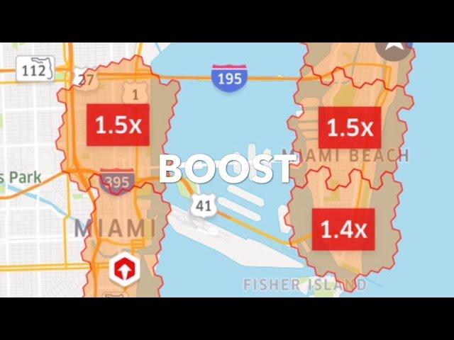 Uber Boost Feature