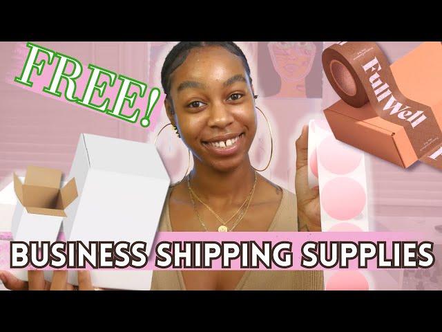 FREE SHIPPING SUPPLIES FOR YOUR BUSINESS | *FREE* Shipping Boxes For Your Small Business