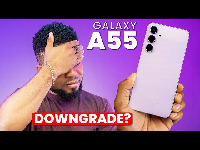 Samsung Galaxy A55 Review - A DOWNGRADE from the Galaxy A54?