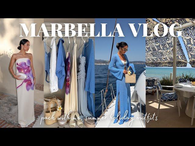 HOLIDAY OUTFITS, PACK WITH ME & MARBELLA VLOG | OLIVIA MILLER