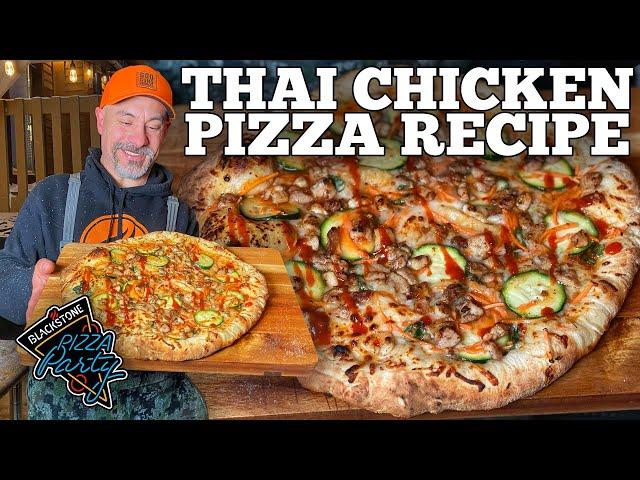 Thai Chicken Pizza with Todd | Pizza Party | Blackstone Pizza Oven