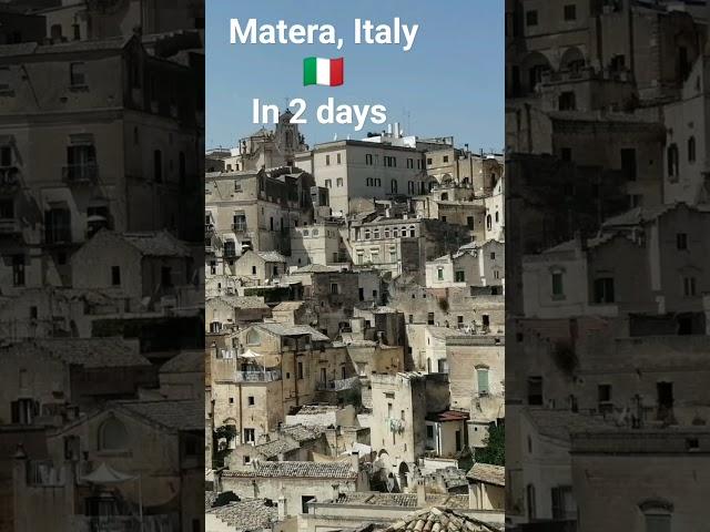 Matera in 2 days ️ #travel #familytravel #matera #italy #cruelsummer #travelwithme #sassi