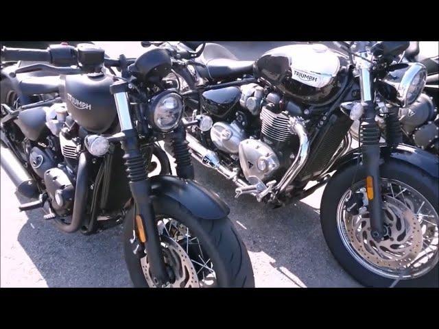 Triumph Bobber and Speedmaster