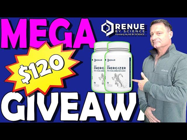 $120 MEGA NAD+ ENERGIZER GIVEAWAY | RENUE by SCIENCE