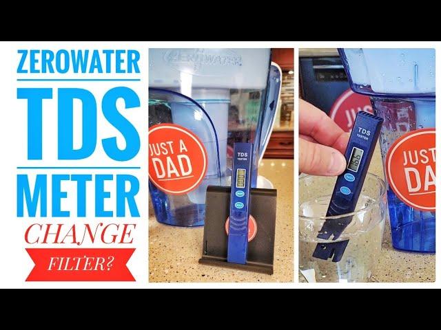 How Does Zero Water TDS Meter Work & How To Change Battery