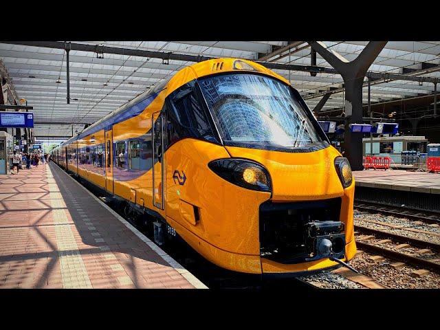 Dutch Railways: Traveling by TRAINS in Netherlands  | NS | 2023