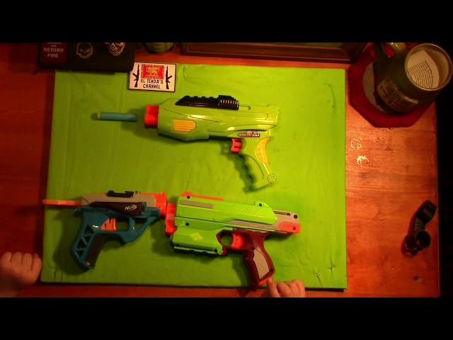 Mini Tow II Bravo’s  first Nerf Gun review 