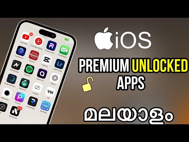 HOW TO INSTALL CAPCUT PRO UNLOCKED IN IPHONE MALAYALAM