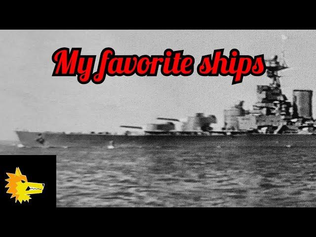 My top 10 ships