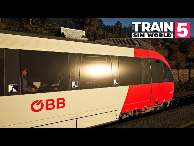 Train Sim World 5 - Passenger Mode | ÖBB 4024 | Payerbach-Reichenau to Wiener Neustadt Hbf