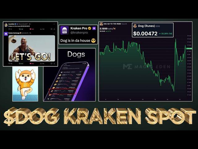 $DOG (Rune) Kraken Spot Listing Thesis  