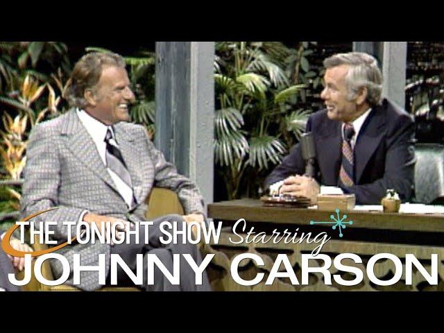 Billy Graham Sits Down With Johnny on Carson Tonight Show - 06/13/1973