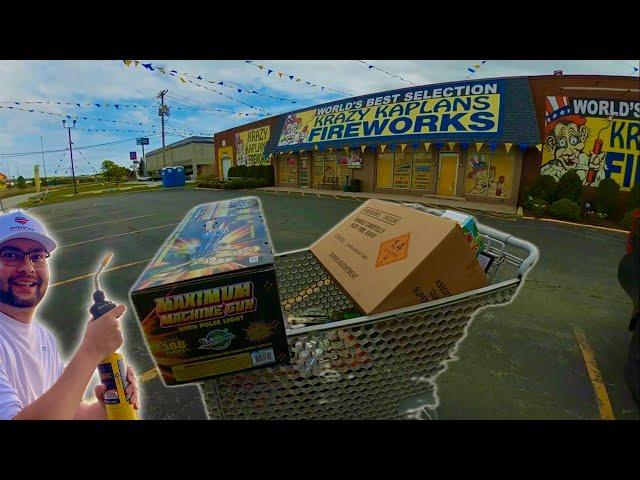 26,000 SQUARE FOOT FIREWORK STORE - KRAZY KAPLAN’S