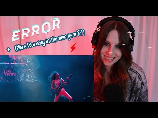 The Warning - ERROR Live at Teatro Metropolitan CDMX (Reaction/First Listen!)