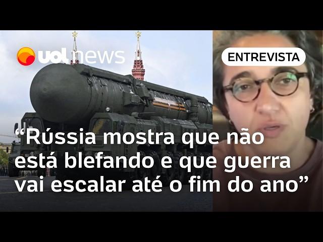 Rússia mostra que não está blefando e que a guerra vai escalar até a posse de Trump, diz professora