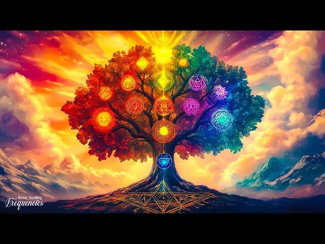 Tree Of Life + Heart Chakra Healing 888 Hz | Miracles And Good Luck~Transform Your Life And Get.....