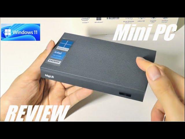 REVIEW: MeLE Quieter3Q Mini PC -  Windows 11 Fanless Pocket Computer - Improved Performance!