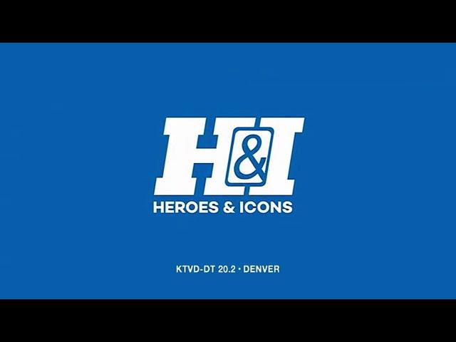 KTVD 20.2 / Heroes & Icons (Denver, Colorado, United States) - Continuity (September 29, 2024)
