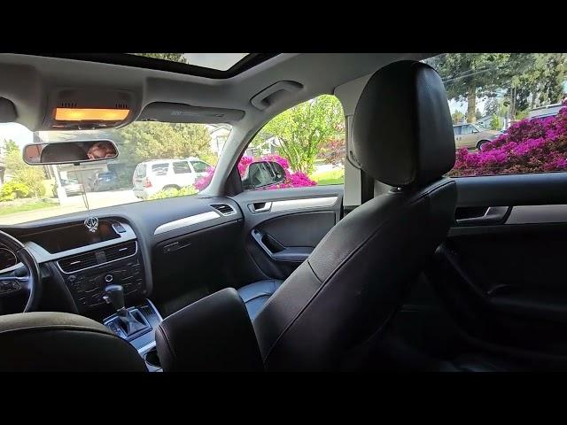 Temporarily Fixing Sagging Headliner | B8 Audi A4 | #cars #audi #vlogmas