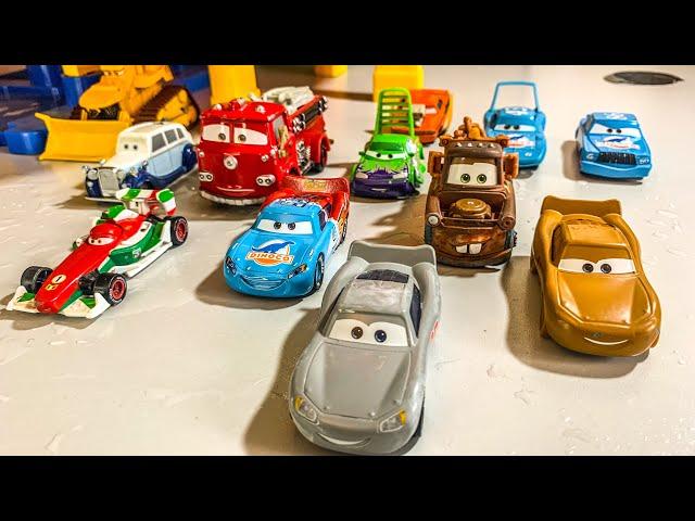 Disney Pixar Cars Lightning Mcqueen, Dinoco, Mater, Hudson, Axlerod, Finn, Frank, Guido, Mack, Shu